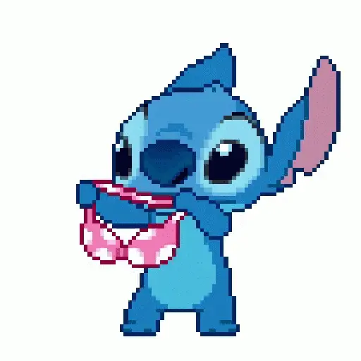 lilo stitch pixel gif 🍿