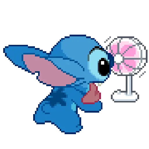 lilo stitch pixel gif 🍿