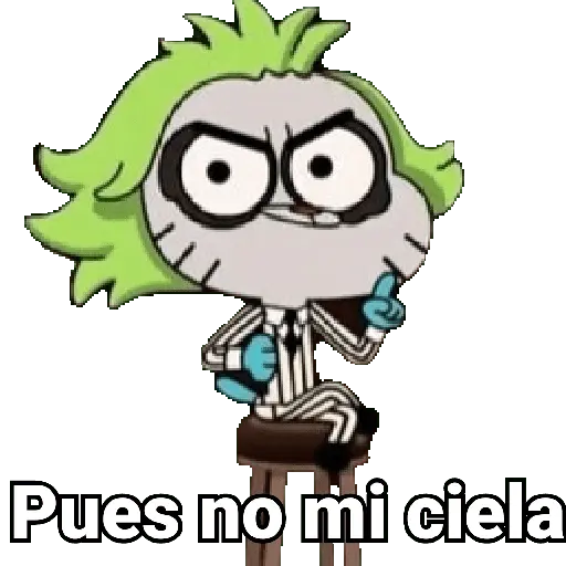 Gumball Beetlejuice🕷️🩵✨