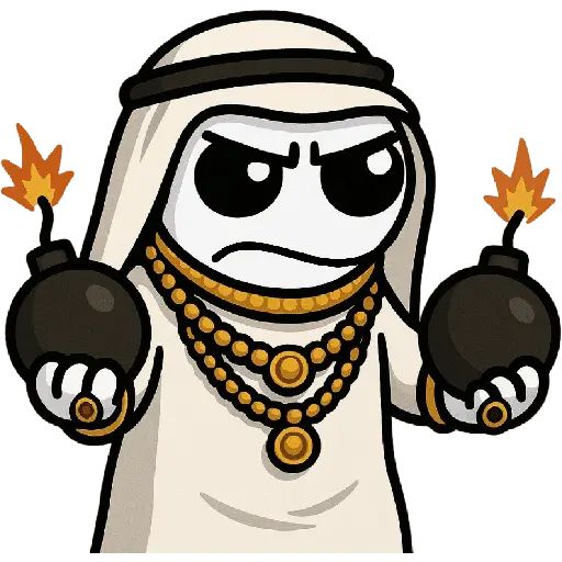 Flork árabe 😎💼