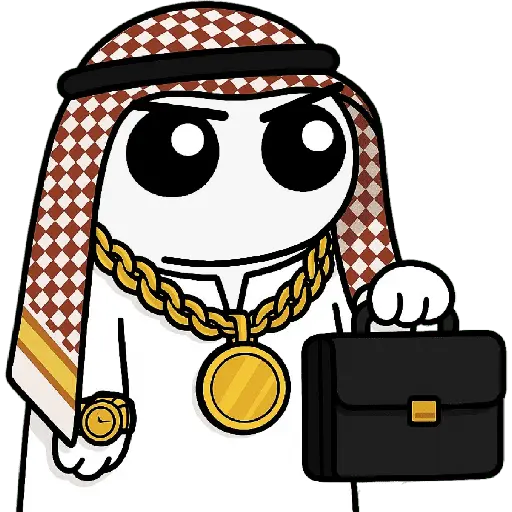 Flork árabe 😎💼