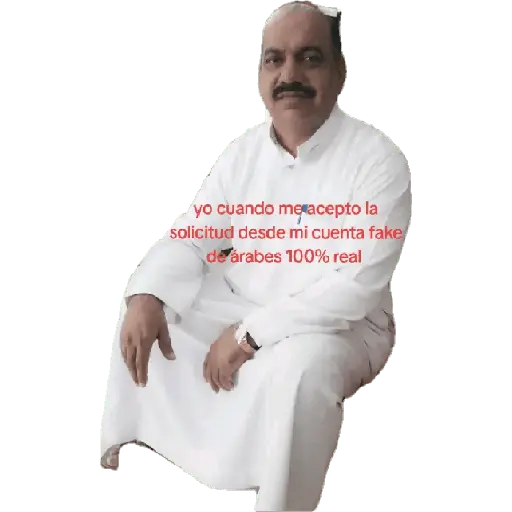 cuenta falsa arabe