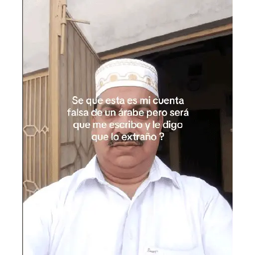cuenta falsa arabe