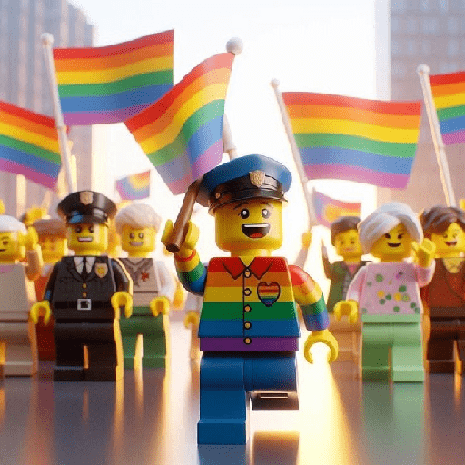 Lego Pride LGBTQ 🏳️‍🌈 preview
