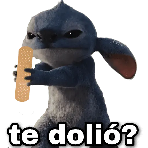 Stich 💙Ohana significa 🪄💖