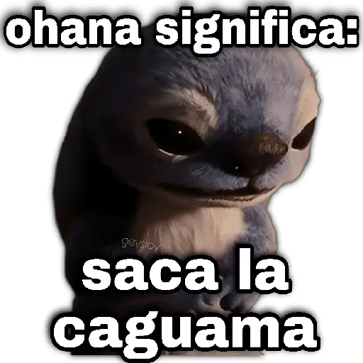 Stich 💙Ohana significa 🪄💖