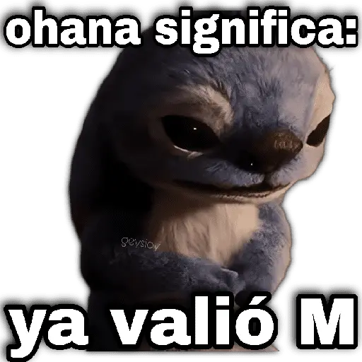 Stich 💙Ohana significa 🪄💖