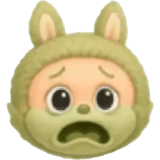 Labubu emoji 🟡🟠🔴🟣