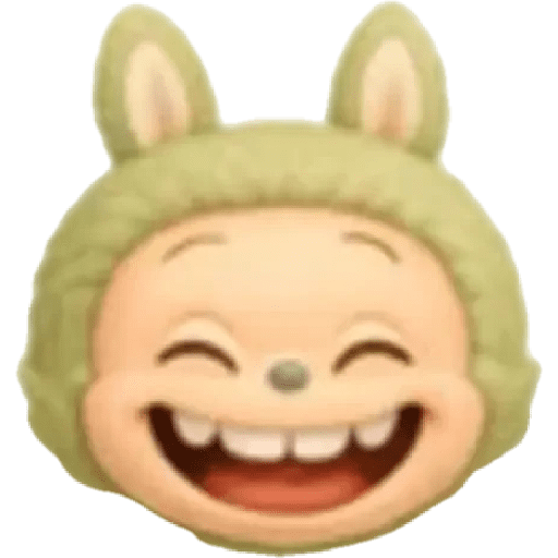 Labubu emoji 🟡🟠🔴🟣 preview