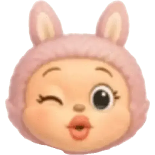 Labubu emoji 🟡🟠🔴🟣
