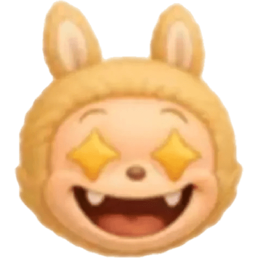 Labubu emoji 🟡🟠🔴🟣 preview