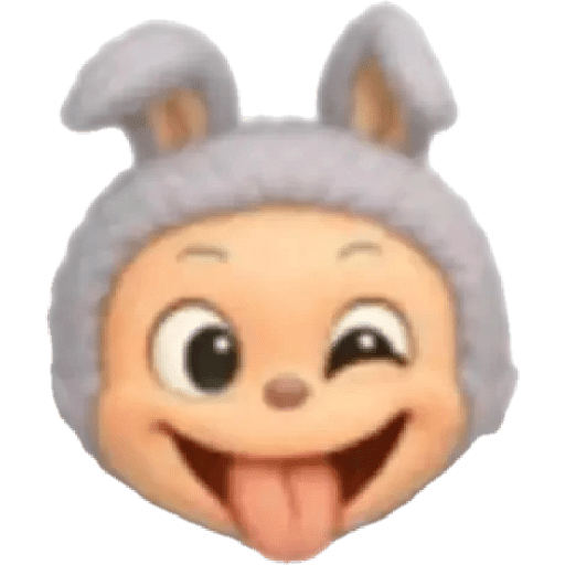 Labubu emoji 🟡🟠🔴🟣 preview
