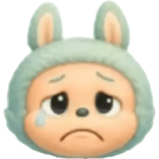 Labubu emoji 🟡🟠🔴🟣