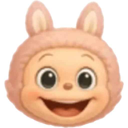 Labubu emoji 🟡🟠🔴🟣 preview
