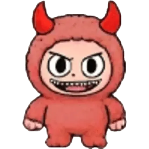 Mood Labubu emoji 🔴🟣🟢🟤🟡