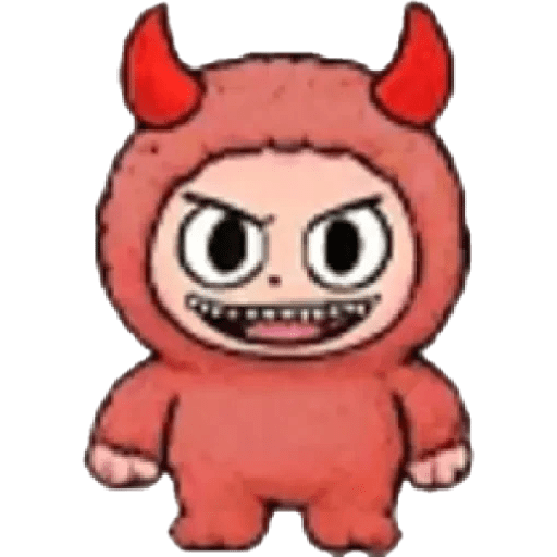 Mood Labubu emoji 🔴🟣🟢🟤🟡 preview