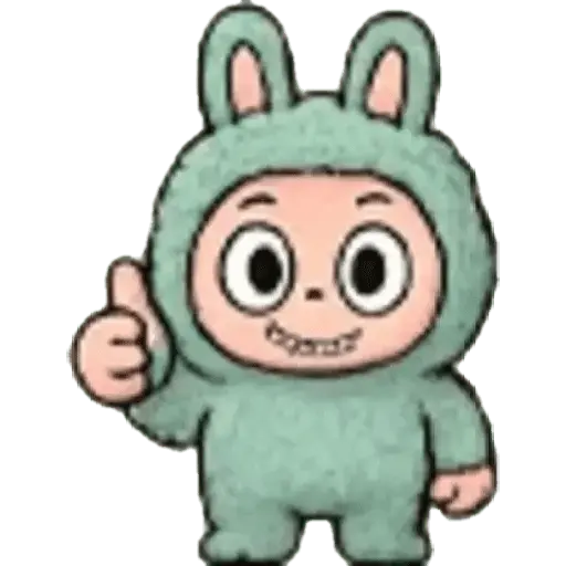Mood Labubu emoji 🔴🟣🟢🟤🟡