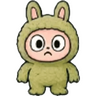 Mood Labubu emoji 🔴🟣🟢🟤🟡