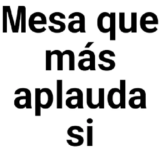 Mesa que más aplauda👏🏻🎶 preview