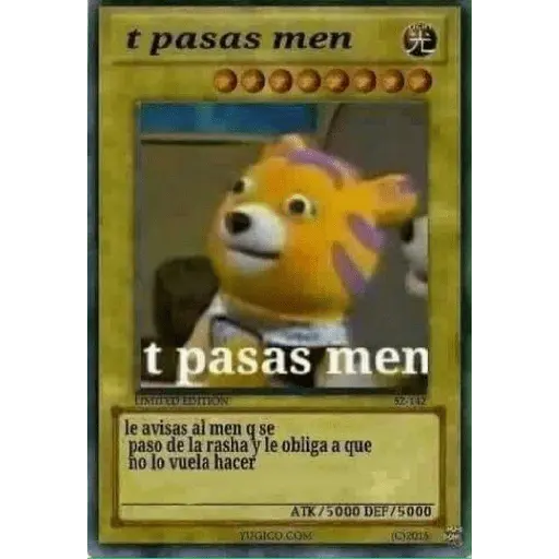cartas de bloqueo