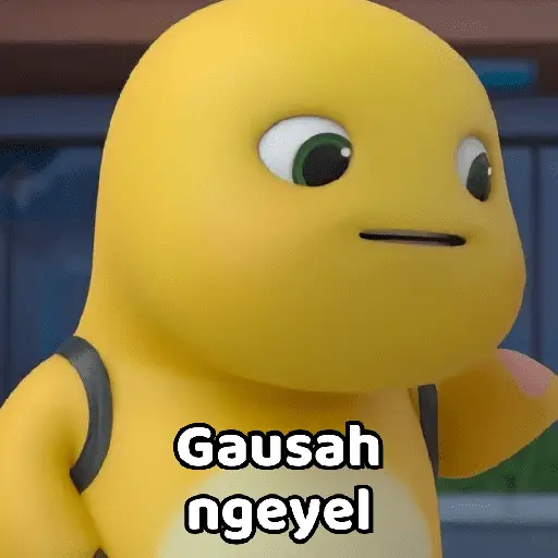 Nailong Dino Kuning