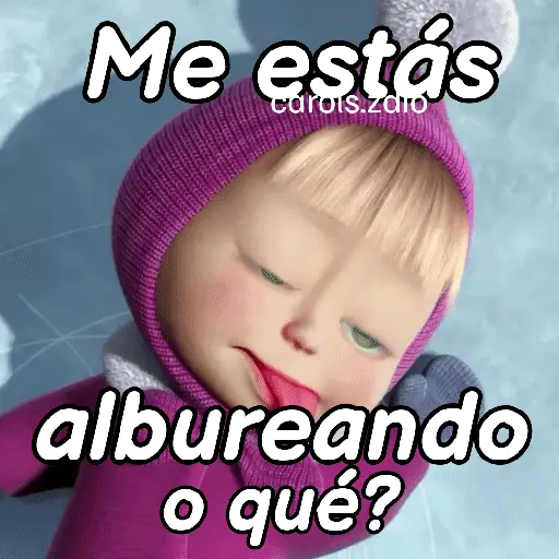 Masha frases para contestar 👧🏼🐻