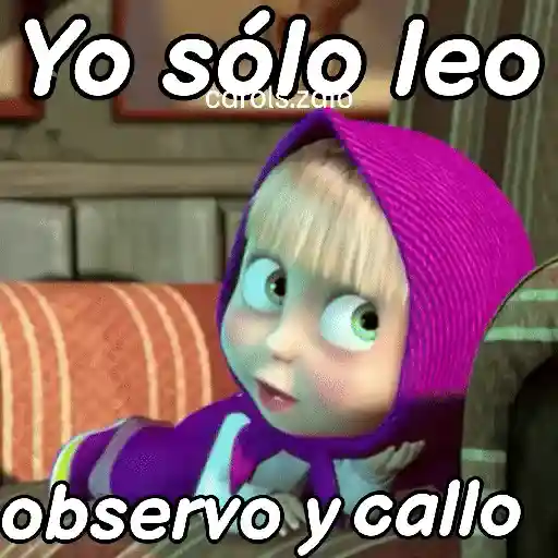 Masha frases para contestar 👧🏼🐻 preview