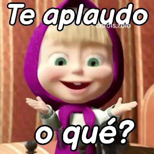 Masha frases para contestar 👧🏼🐻