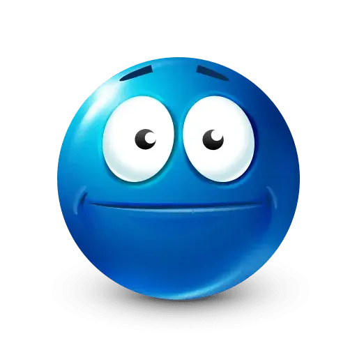 Emoji azul -  2 🔵