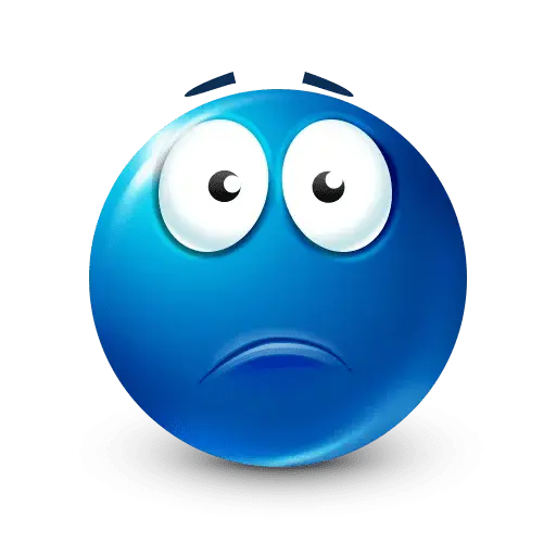 Emoji azul -  2 🔵