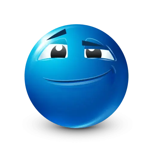 Emoji azul -  2 🔵