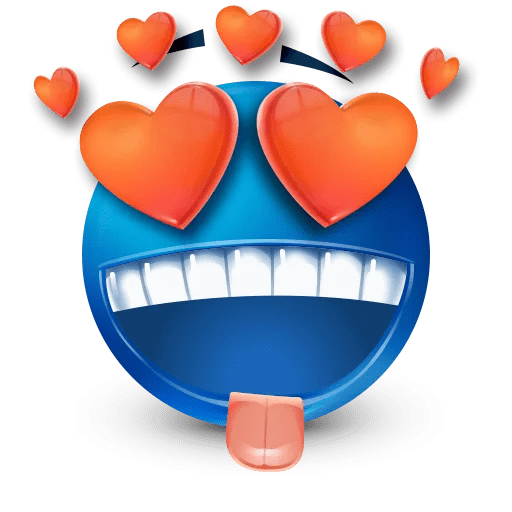 Emoji azul -  2 🔵 preview