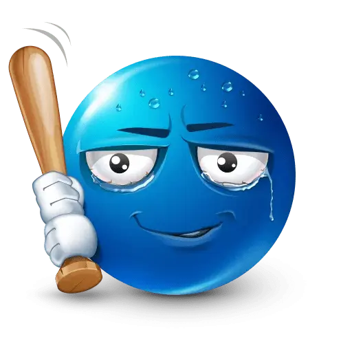 Emoji azul -  2 🔵