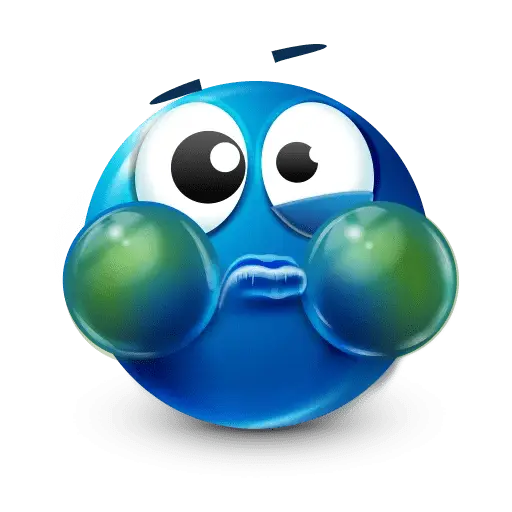 Emoji azul -  2 🔵