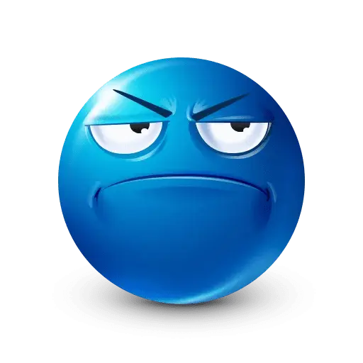 Emoji azul -  2 🔵