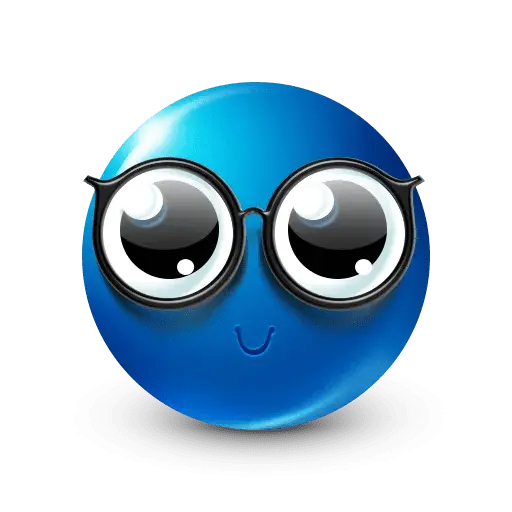 Emoji azul -  2 🔵