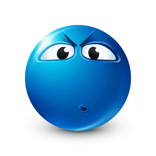 Emoji azul -  2 🔵