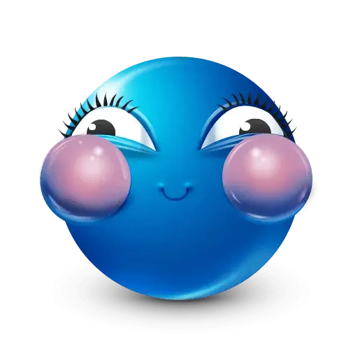 Emoji azul -  2 🔵