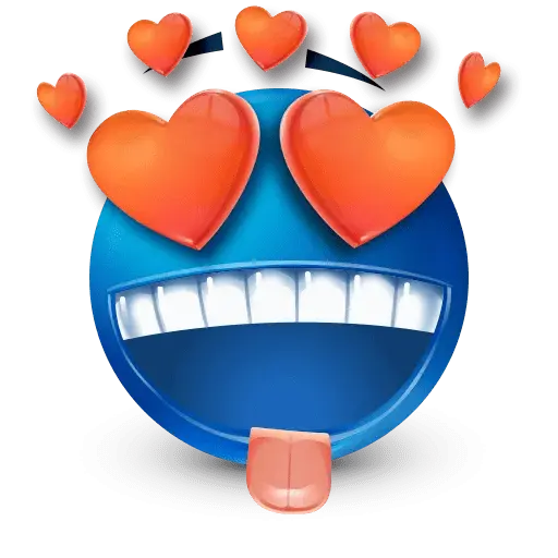 Emoji azul -  2 🔵