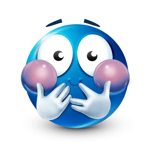 Emoji azul -  2 🔵
