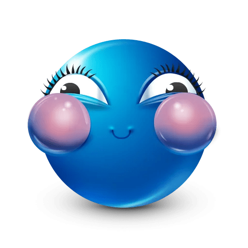 Emoji azul -  2 🔵 preview