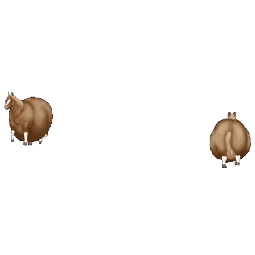 Spinning Horse (Fat Horse) 💫🐎