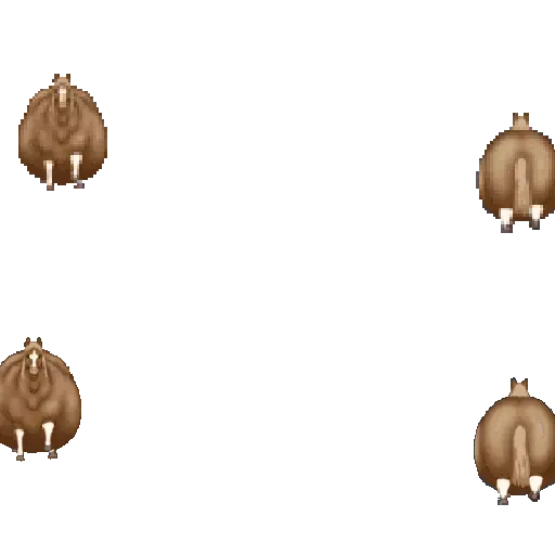Spinning Horse (Fat Horse) 💫🐎