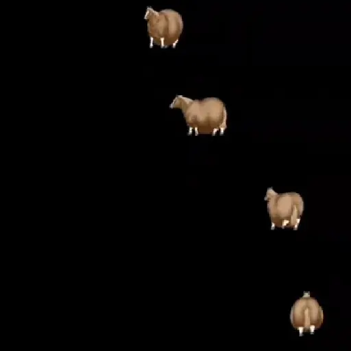 spinning horse fat horse