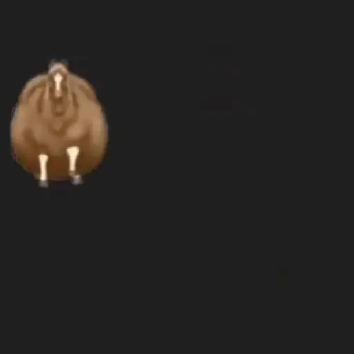 spinning horse fat horse