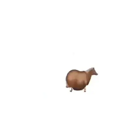 spinning horse fat horse