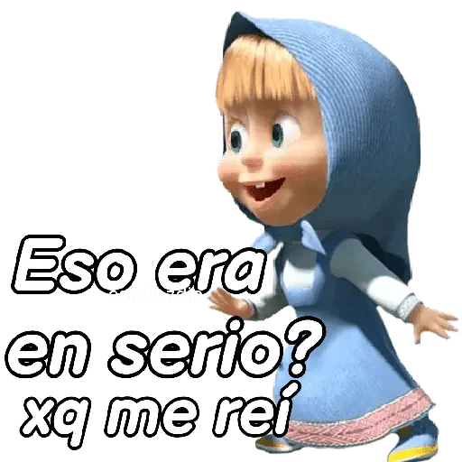 Masha respuestas pal chat 👧🏼🧺