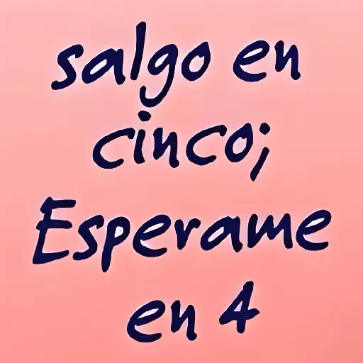 Salgo en 5 🫦Notas📄Textos ✨
