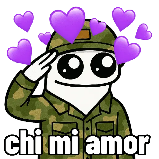 Flork soldado 🫡🩷🥰