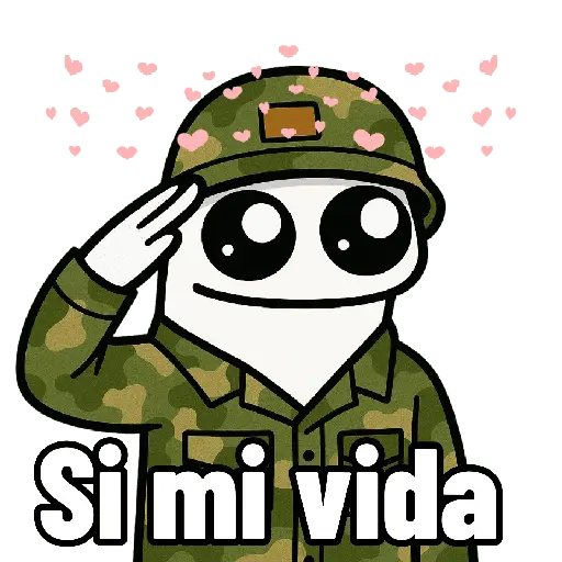 Flork soldado 🫡🩷🥰